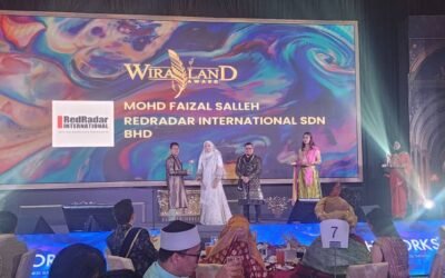 Pencapaian CEO RedRadar: Wiraland Awards 2024